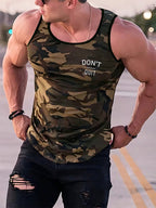 PENDRA Printed Sport Sleeveless T-Shirt