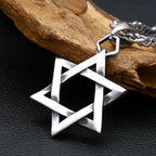 PENDRA Hexagram Vintage Symbol Pendant Necklace
