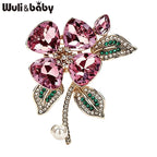 PENDRA Crystelle Crystal Flower Brooch