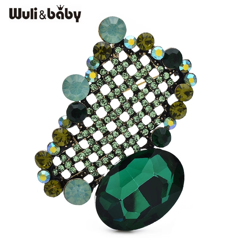 PENDRA Florielle35 Crystal Brooch