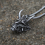 PENDRA Maskskull Gothic Mask Skull Pendant