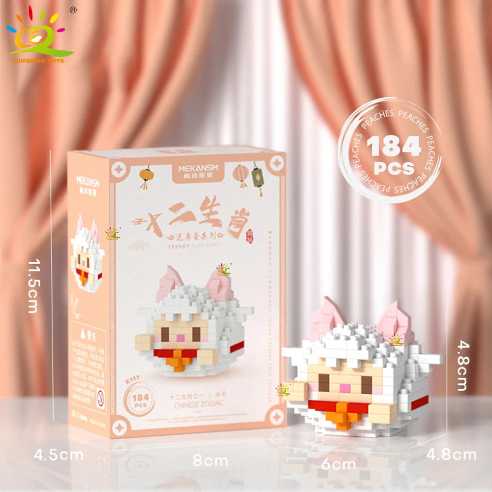PENDRA Cute Delicious Micro Building Set