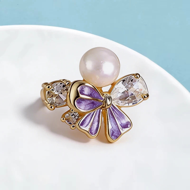 PENDRA Aurelia2 Butterfly Brooch