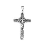 PENDRA Crossforge 316L Stainless Steel Cross Pendant