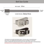 PENDRA Velaessa Metal Black Metal Buckle Luxury Belt