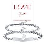 PENDRA Couple Link Bracelet