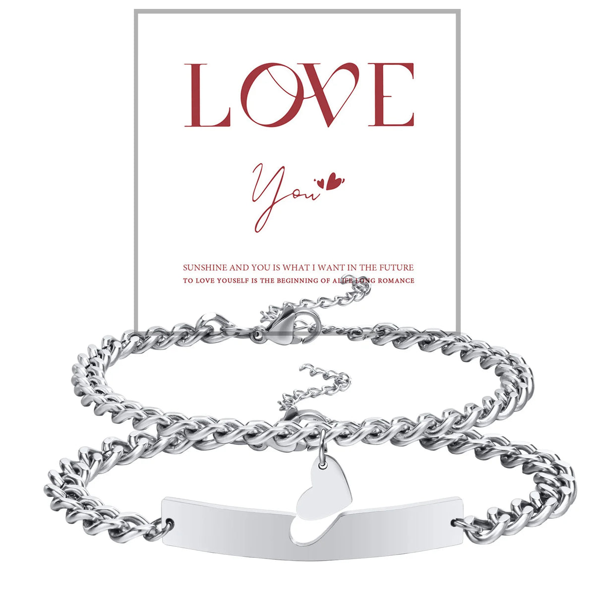 PENDRA Couple Link Bracelet
