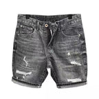 PENDRA Denim Washed Straight Jeans