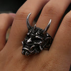 PENDRA Domineer Gothic Skull Ring