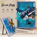 PENDRA Lion Leopard Floral Building Set