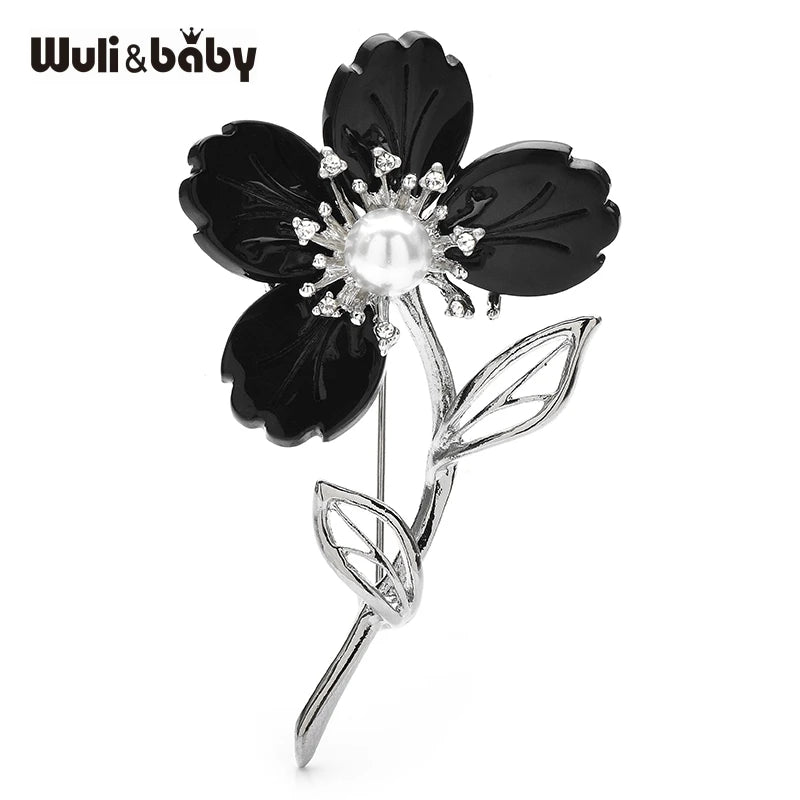 PENDRA Florielle24 Pearl Brooch