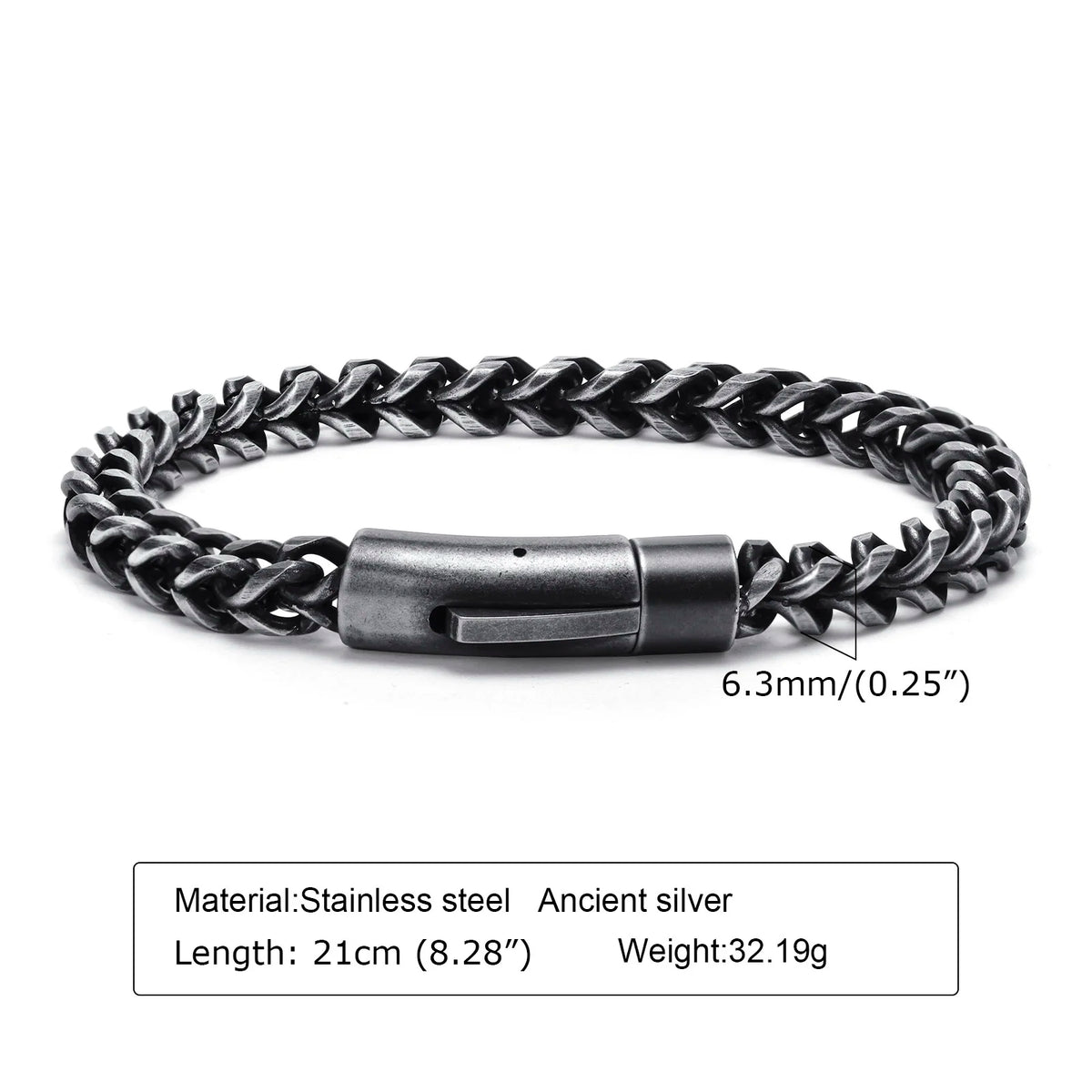 PENDRA Franco Silver Bracelet