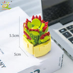 PENDRA Succulent Potted Floral Building Set