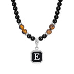PENDRA Tiger Alphabet Beaded Necklace