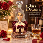 Dolly Parton Commemorative Wine Decanter I Will Always Love You Sculpture Art Bottle for Whiskey Brandy Red Wine Home Bar Decor