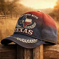 PENDRA Mess Texas Gradient State Map Laurel Wreath Baseball Cap