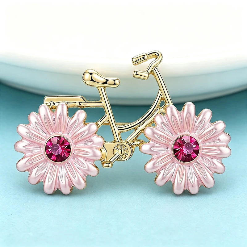 PENDRA Bicyclette Lovely Bicycle Brooch