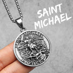 PENDRA Arch Angel St Steel Necklace