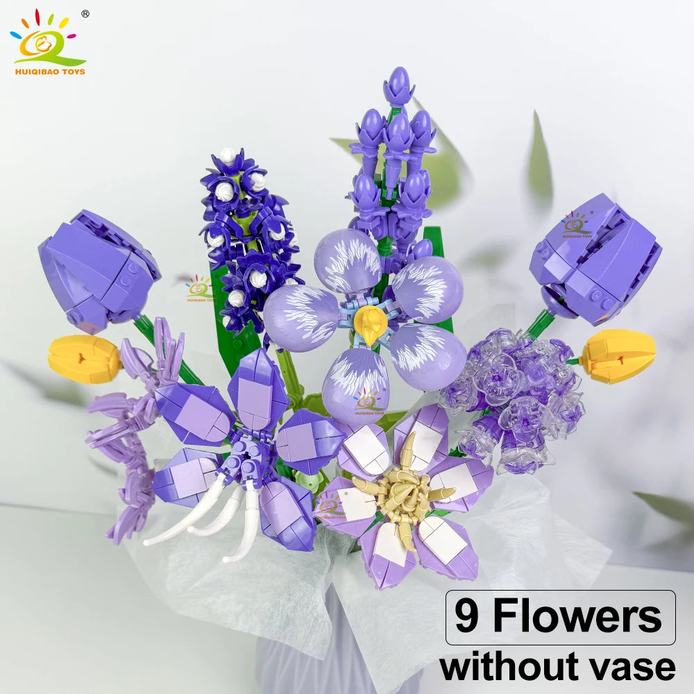 PENDRA Eternal Bouquet Floral Building Set