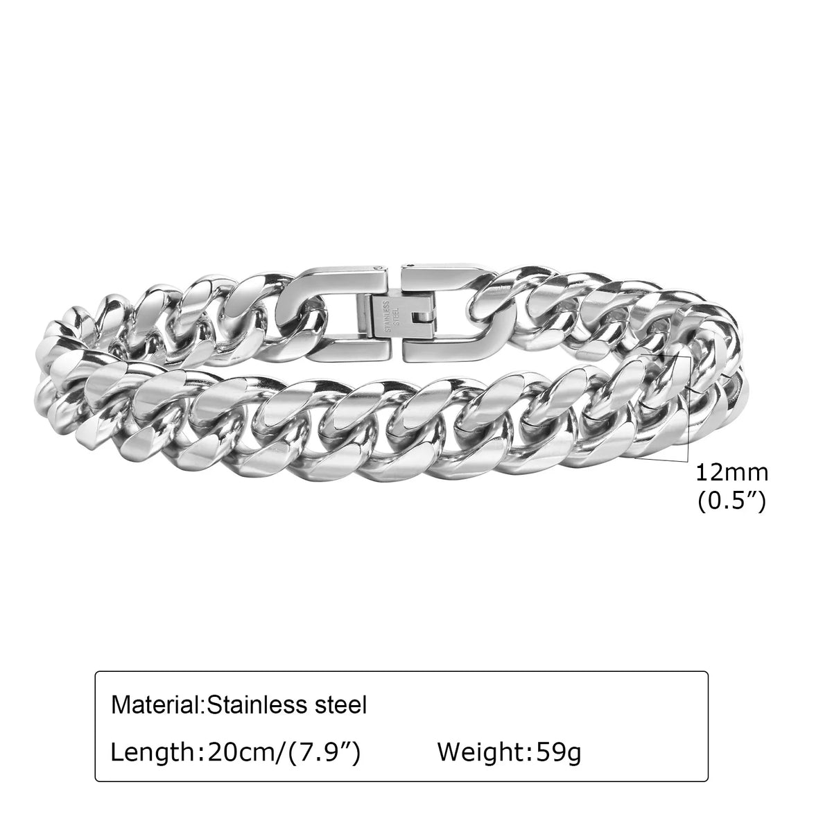 PENDRA Cuban Curb Bracelet