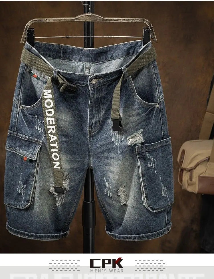 PENDRA Thin Multi Pocket Shorts