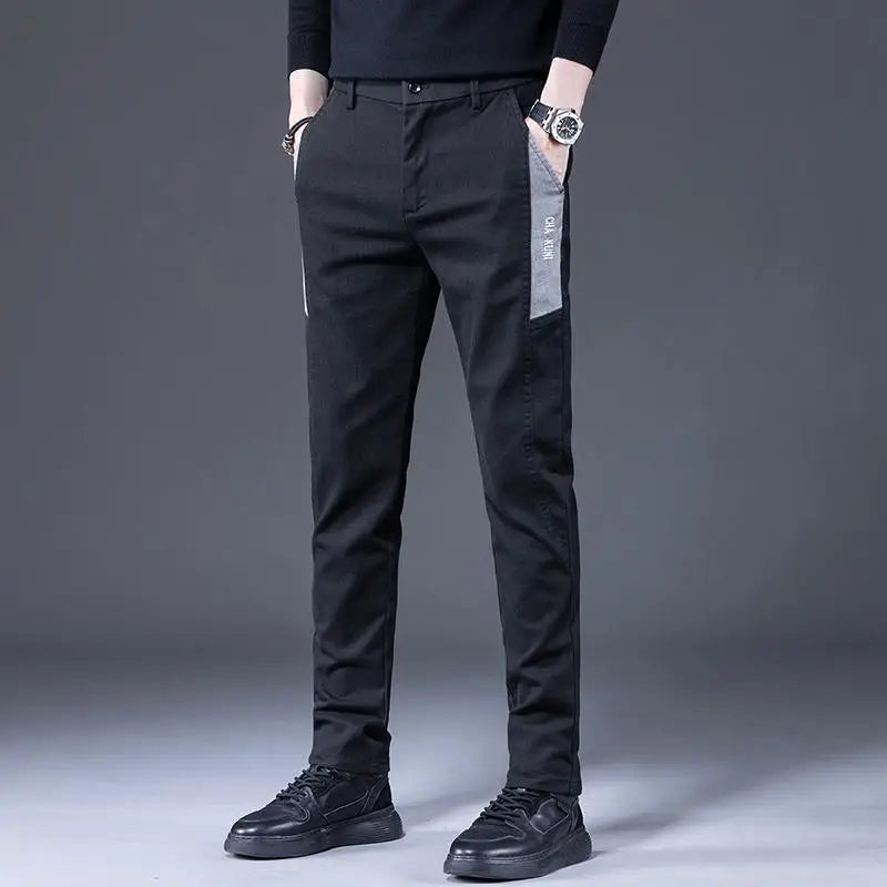 PENDRA Straight End Elastic Pants