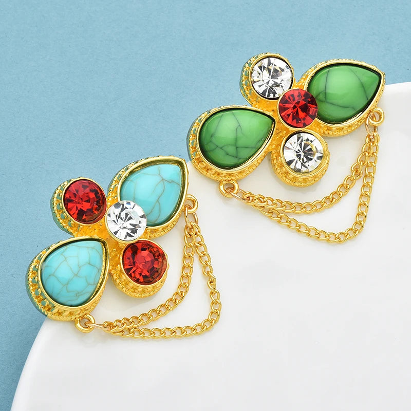 PENDRA Florielle22 Floral Brooch