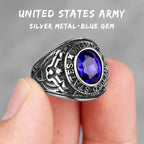 PENDRA Rhinestone Steel Ring