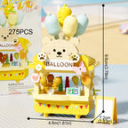 PENDRA Cute Food Micro Building Set