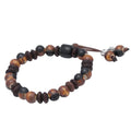 PENDRA Ceramica Blue Pattern Handmade Ceramic Bracelet