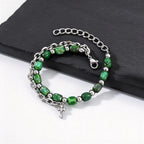 PENDRA Cordric Cross Charm Bracelet