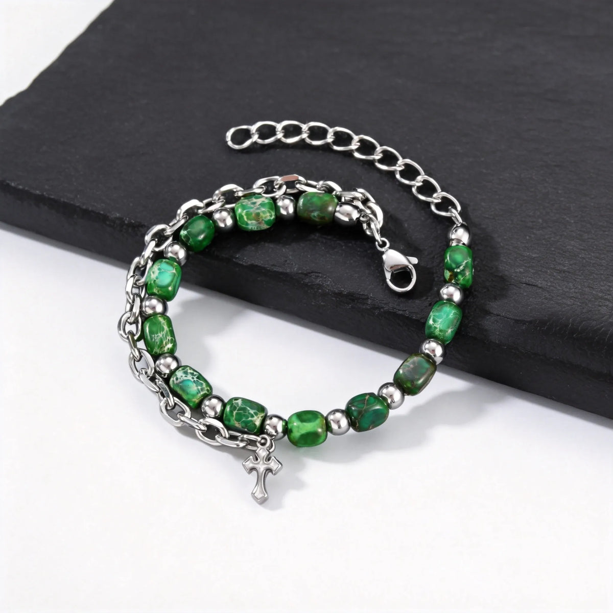 PENDRA Cordric Cross Charm Bracelet