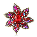 PENDRA Florielle3 Crystal Brooch