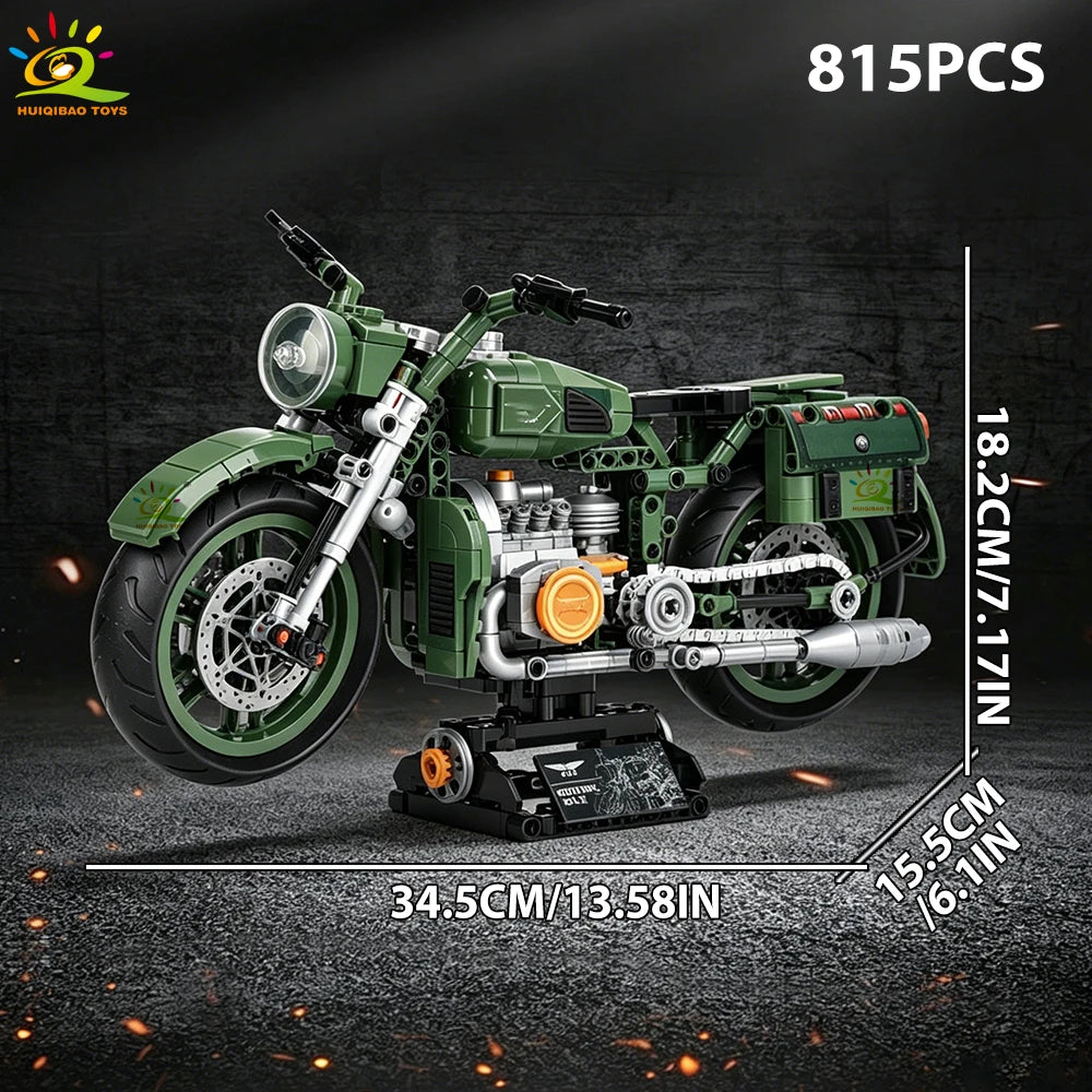 PENDRA Motorbike Moto Racer Building Set