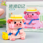 PENDRA Cute Pig Micro Building Set
