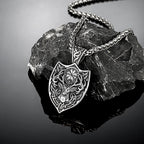 PENDRA Rune Gold Viking Necklace