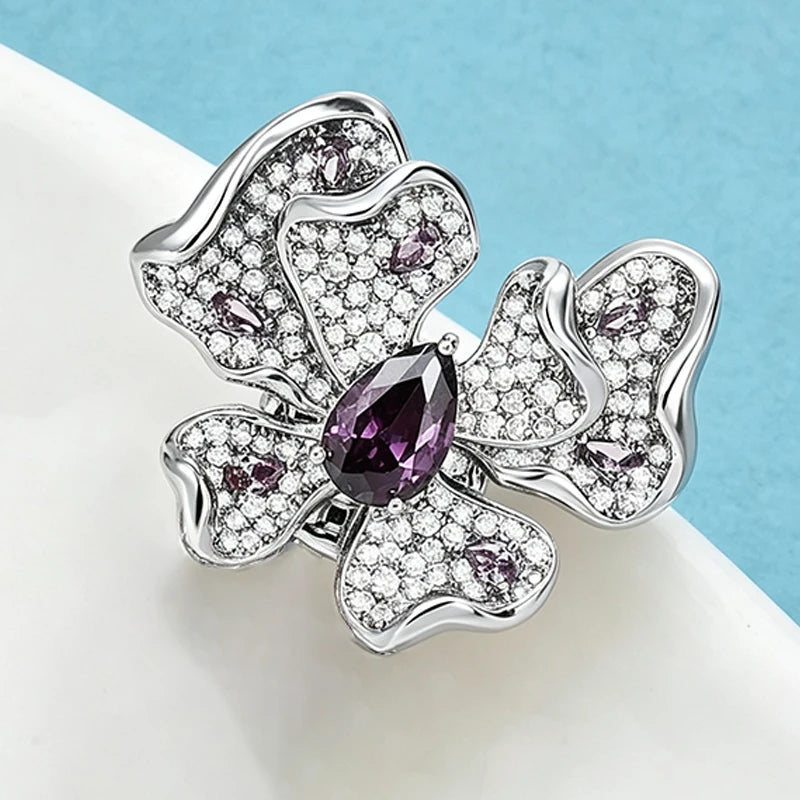 Wuli&baby Exquisite Butterfly Brooches Pins Shining Lovely Insects Summer Brooch Pin Fashion Jewelry Gifts