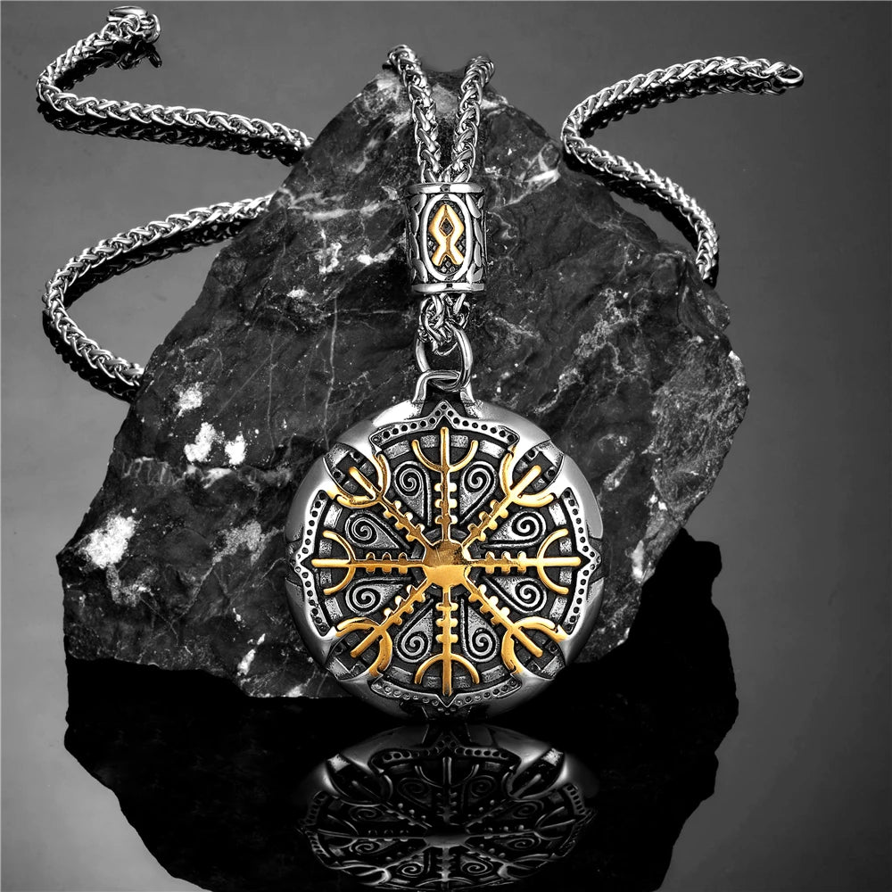PENDRA Viking Compass Necklace