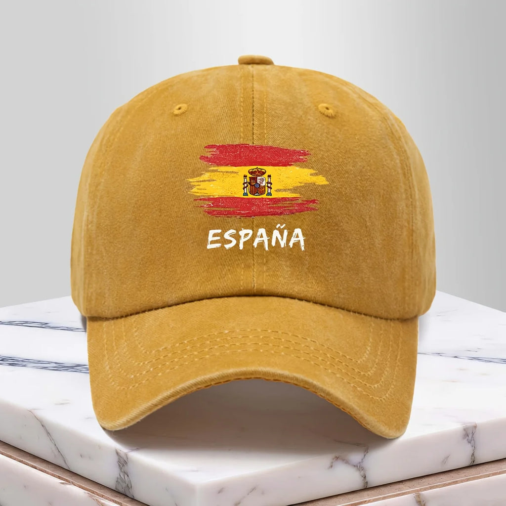PENDRA Spain Themed Curved Baseball Cap