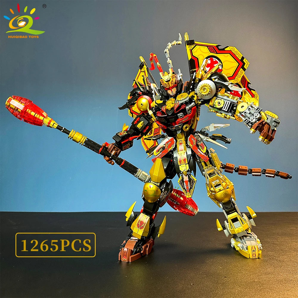 PENDRA SunWuKong Warrior Black Building Set