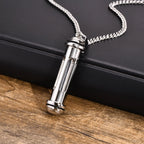 PENDRA Memorial Cylinder Pendant Necklace