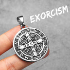 PENDRA St Benedict Exorcism Steel Necklace