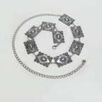 PENDRA Orlaene Metal Gold Western Luxury Waist Chain Belt