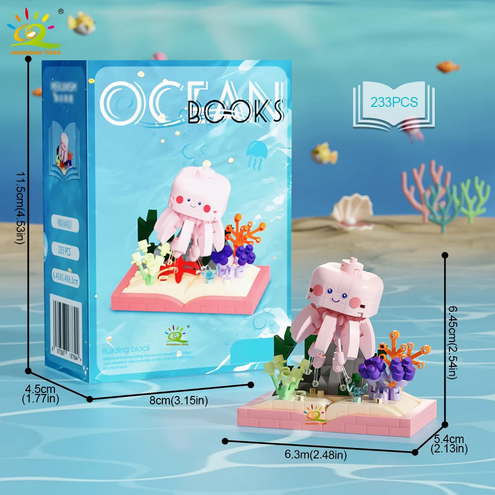 PENDRA Ocean Orcas Micro Building Set