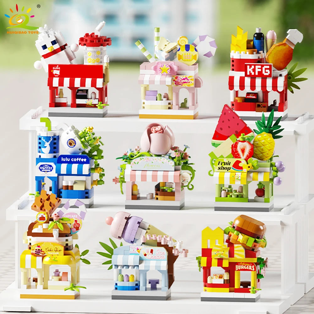 PENDRA Shop Burger Micro Building Set