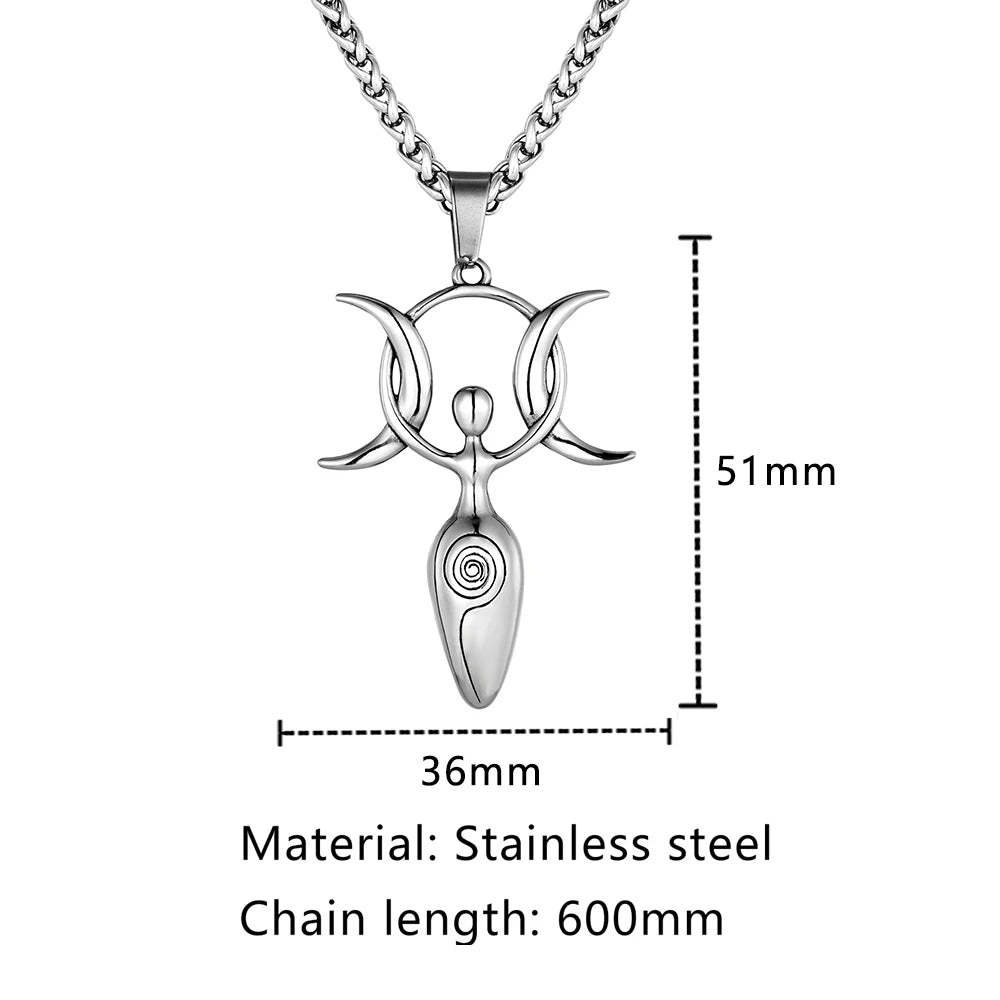 PENDRA Moon Norse Necklace