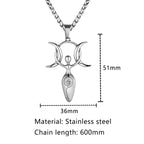 PENDRA Moon Norse Necklace