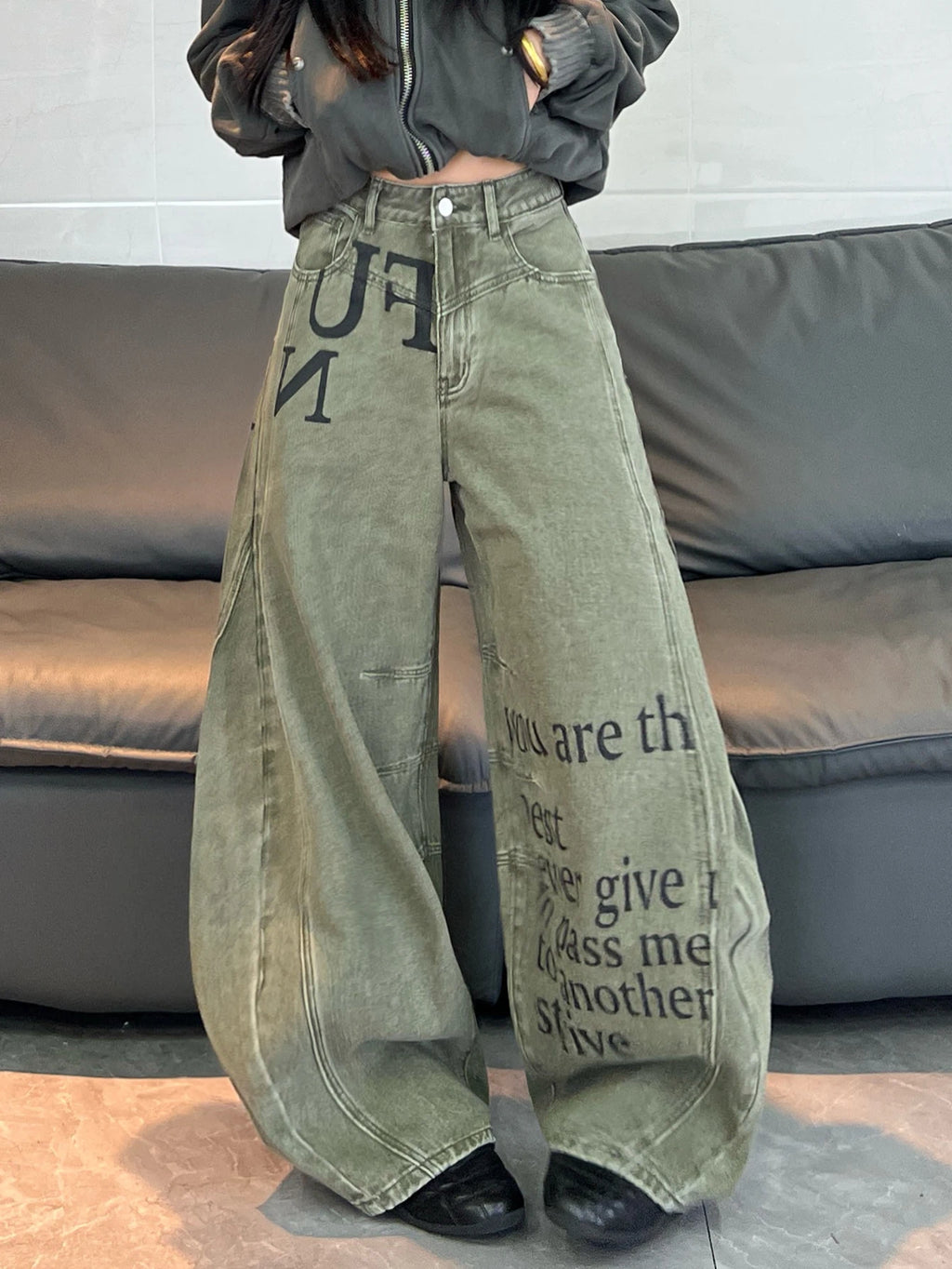 PENDRA American Street Letter Jeans