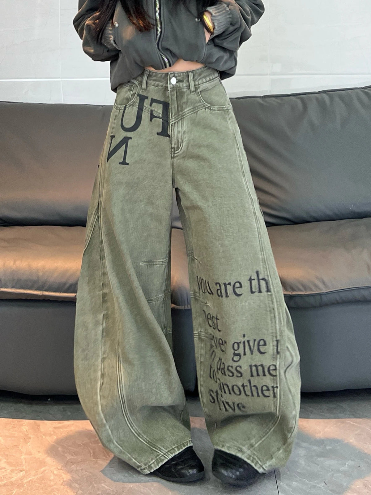 PENDRA American Street Letter Jeans