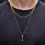 PENDRA Cuban Wheat Pendant Necklace